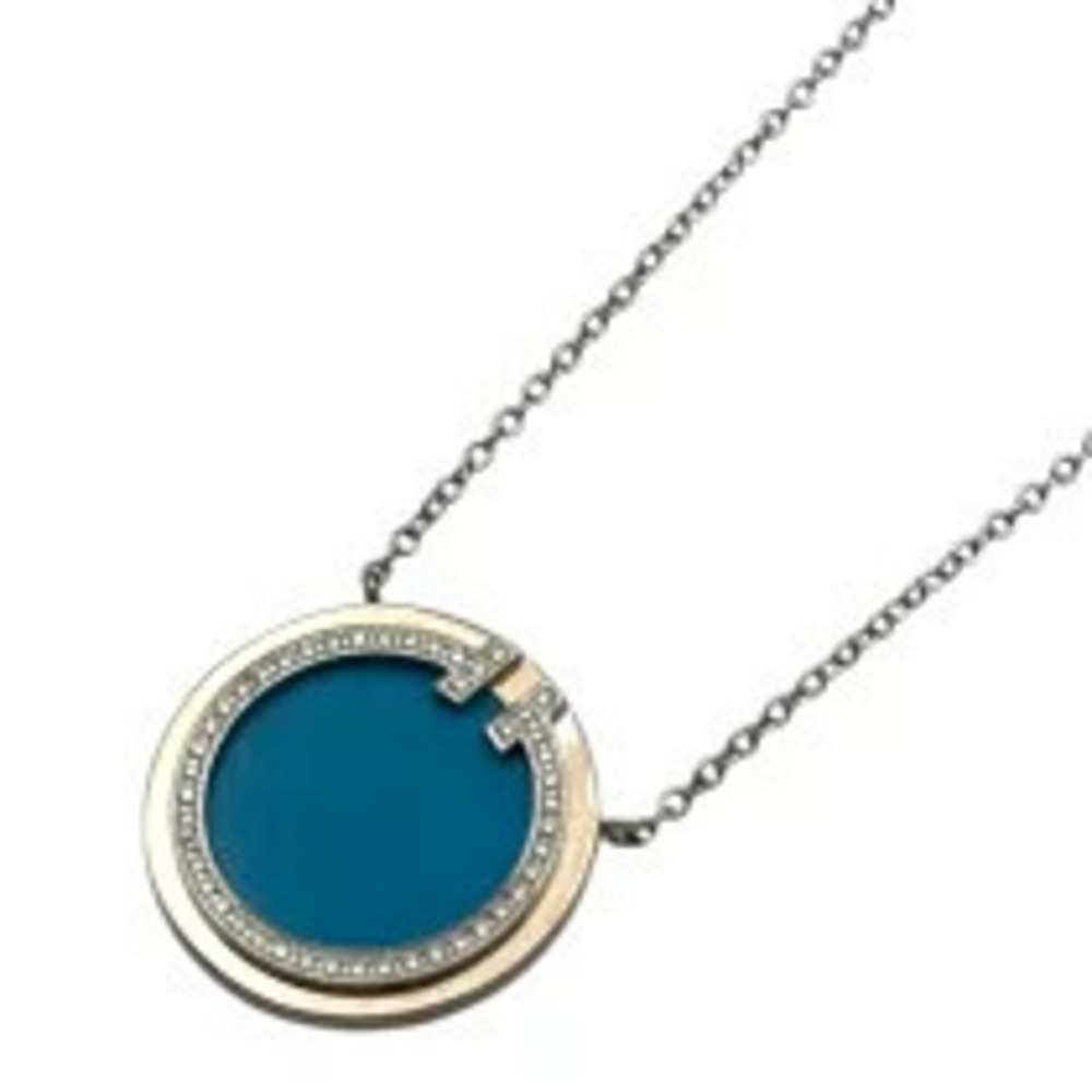 Tiffany Co Tiffany T Two Circle Necklace White Gold